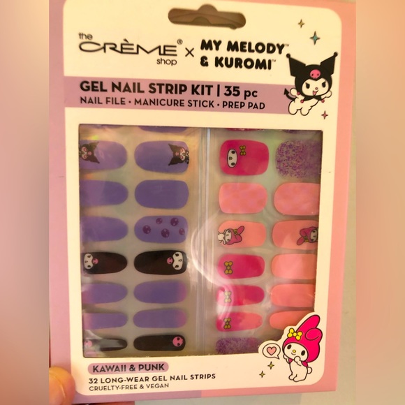 Hello Kitty Other - Brand new Hello Kitty Kuromi and My Melody gel nail strips